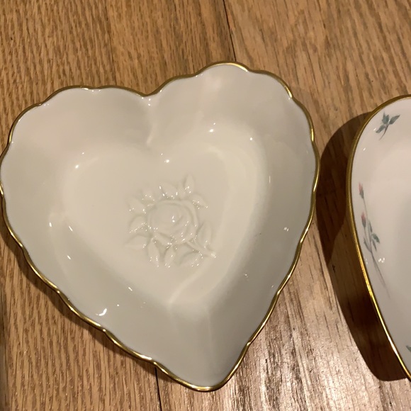 NWOT Lenox Heart Trays - Picture 2 of 5